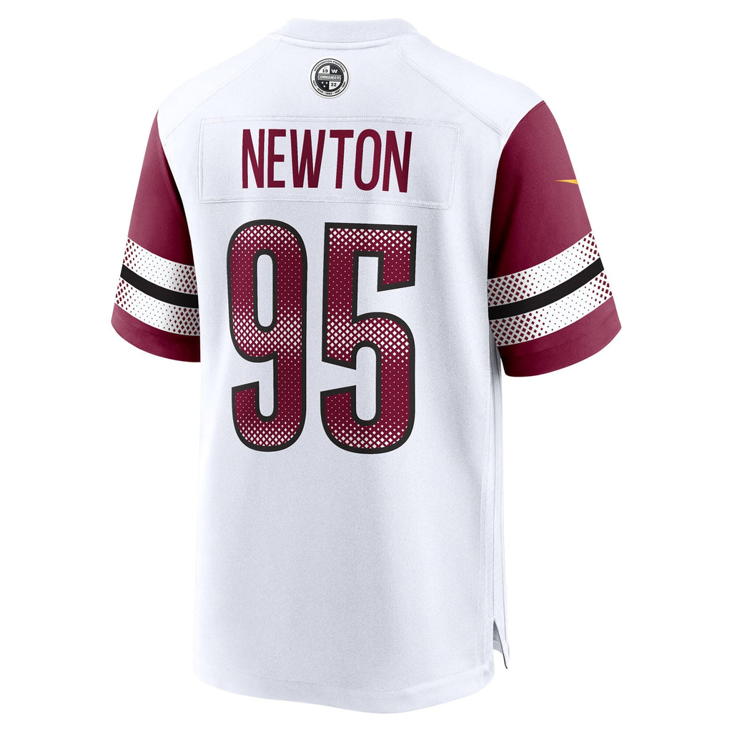 Washington Commanders Jer'Zhan Newton White Game Jersey