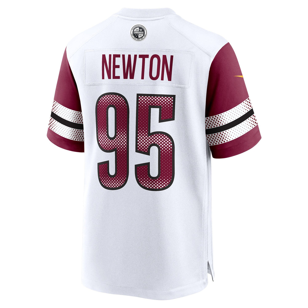Washington Commanders Jer'Zhan Newton White Game Jersey