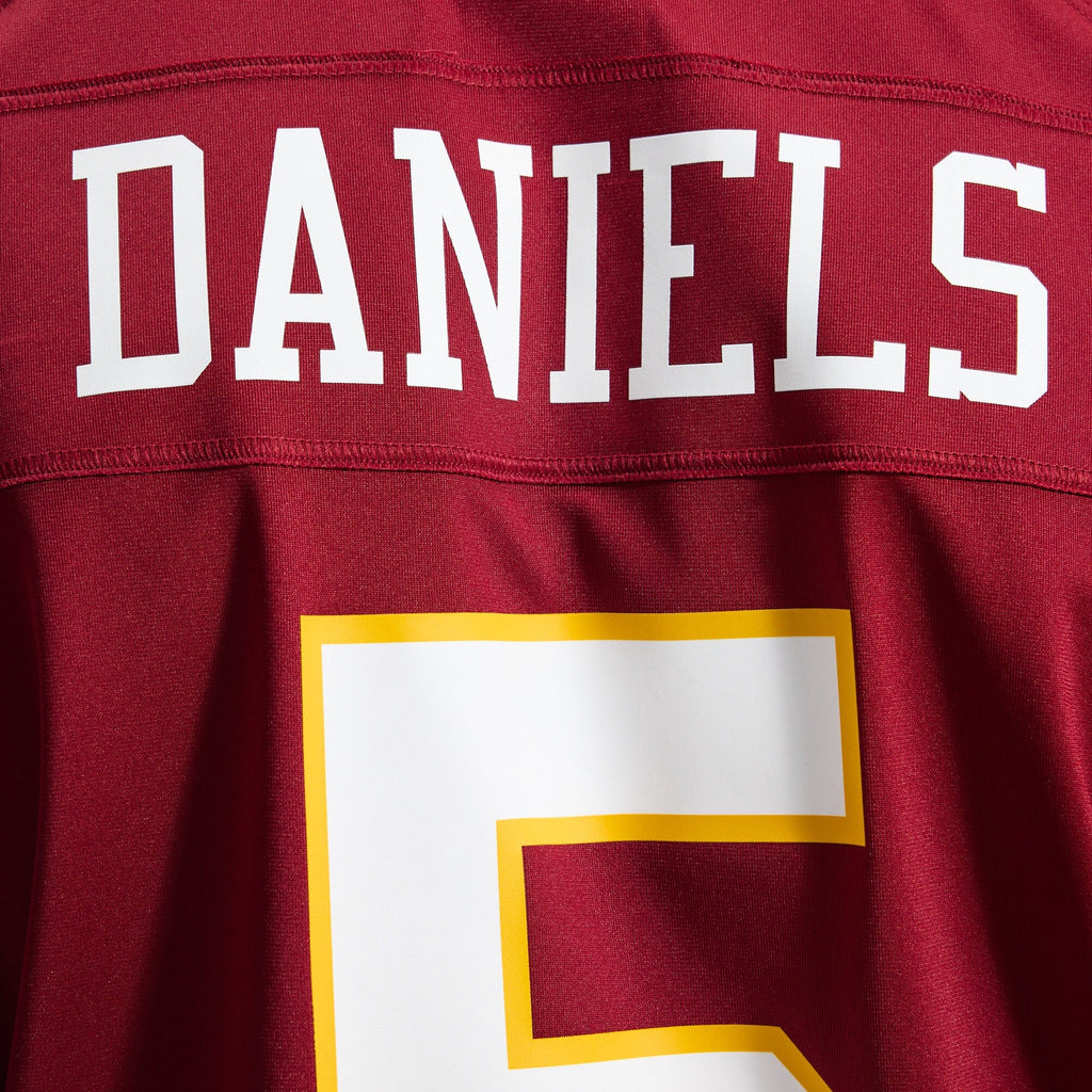 Washington Commanders Jayden Daniels Burgundy Game Jersey