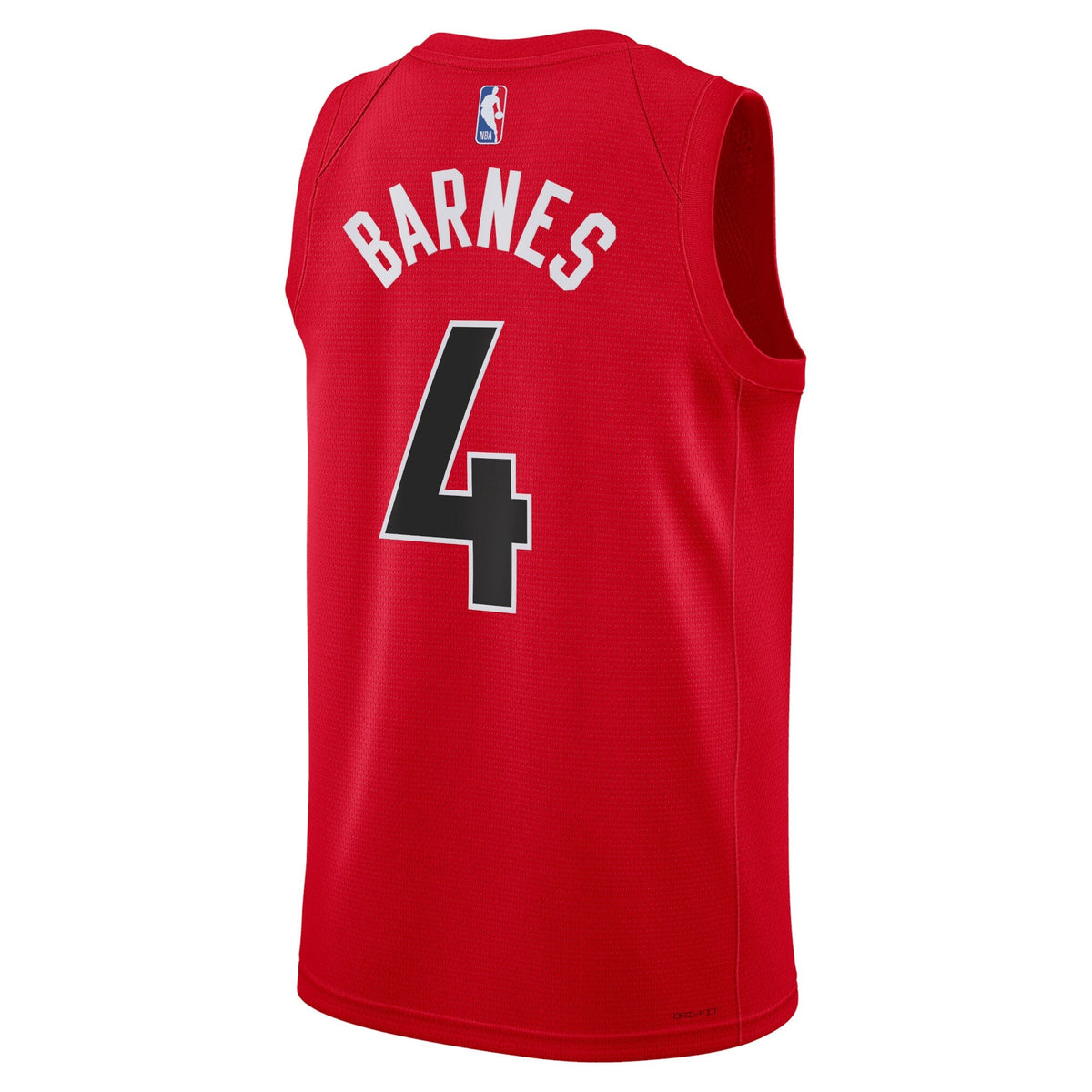 Toronto Raptors Icon Edition Swingman Jersey - Red - Scottie Barnes