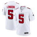 Atlanta Falcons Drake London White Game Jersey