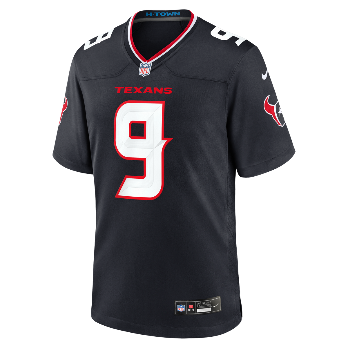 Houston Texans Brevin Jordan Navy Team Game Jersey