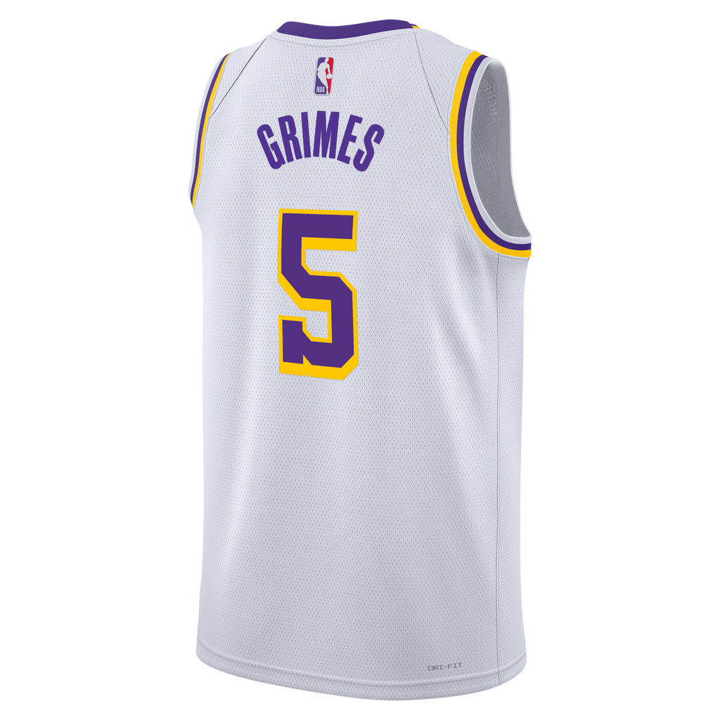 Los Angeles Lakers Association Edition Edition Swingman Jersey - White - Quentin Grimes