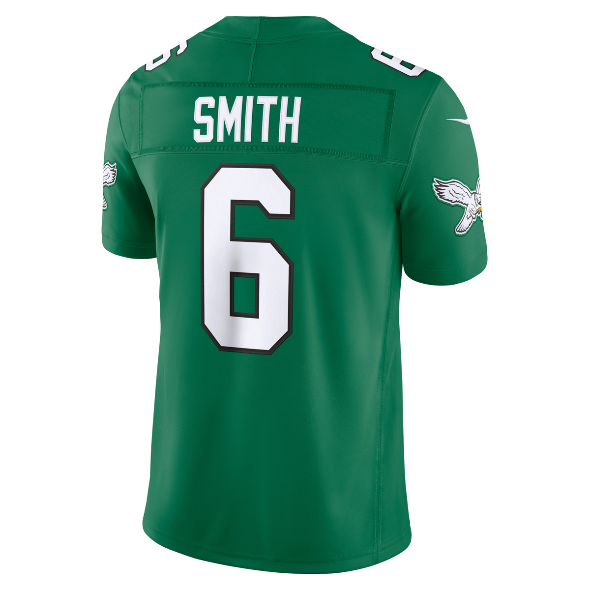 Philadelphia Eagles DeVonta Smith Kelly Green Alternate Vapor F.U.S.E. Stitched Limited Jersey