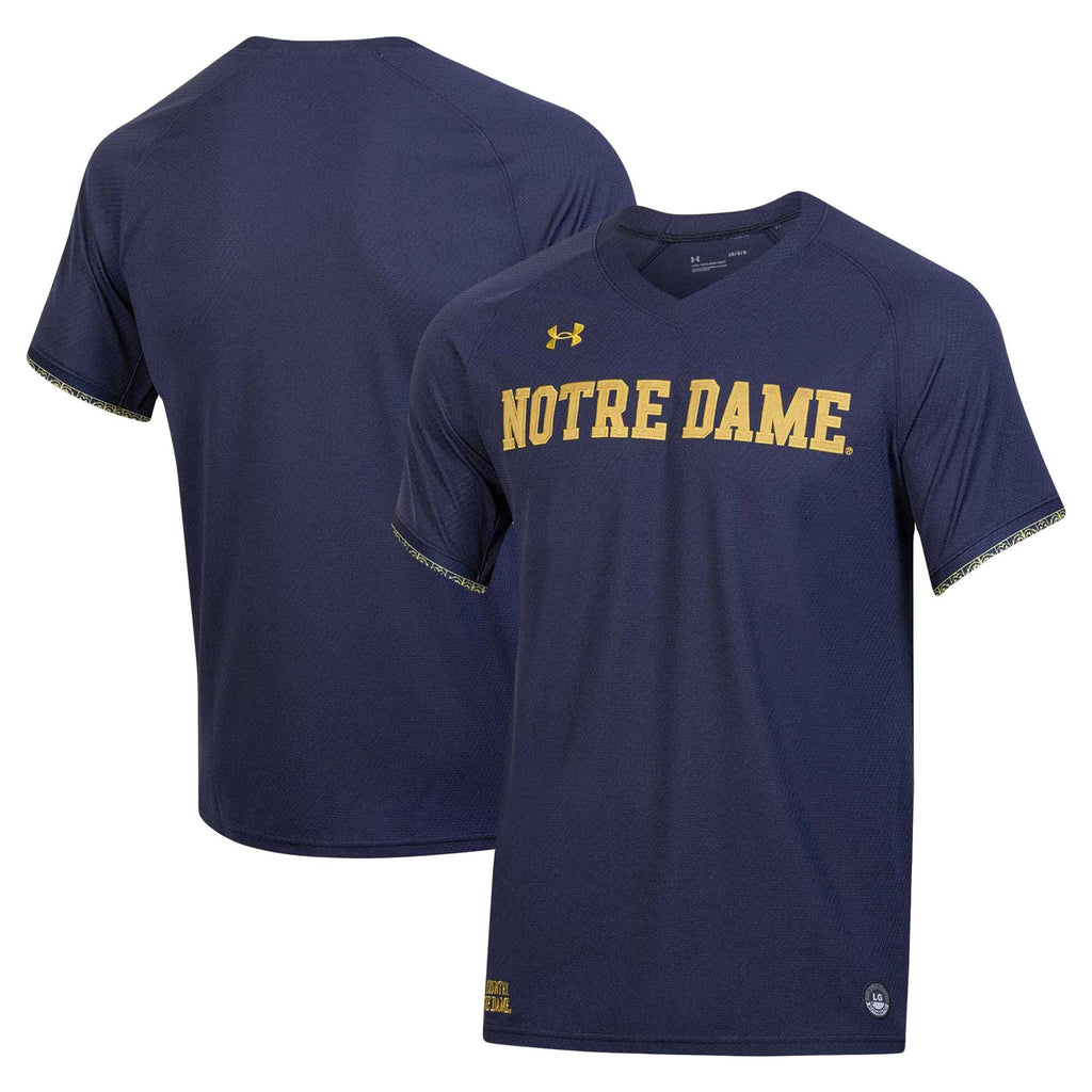 Notre Dame Fighting Irish Replica Baseball Jersey - Navy