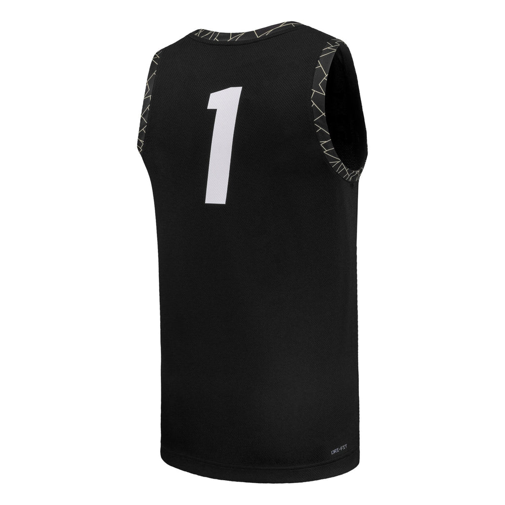 #1 Colorado Buffaloes Replica Basketball Jersey - Black