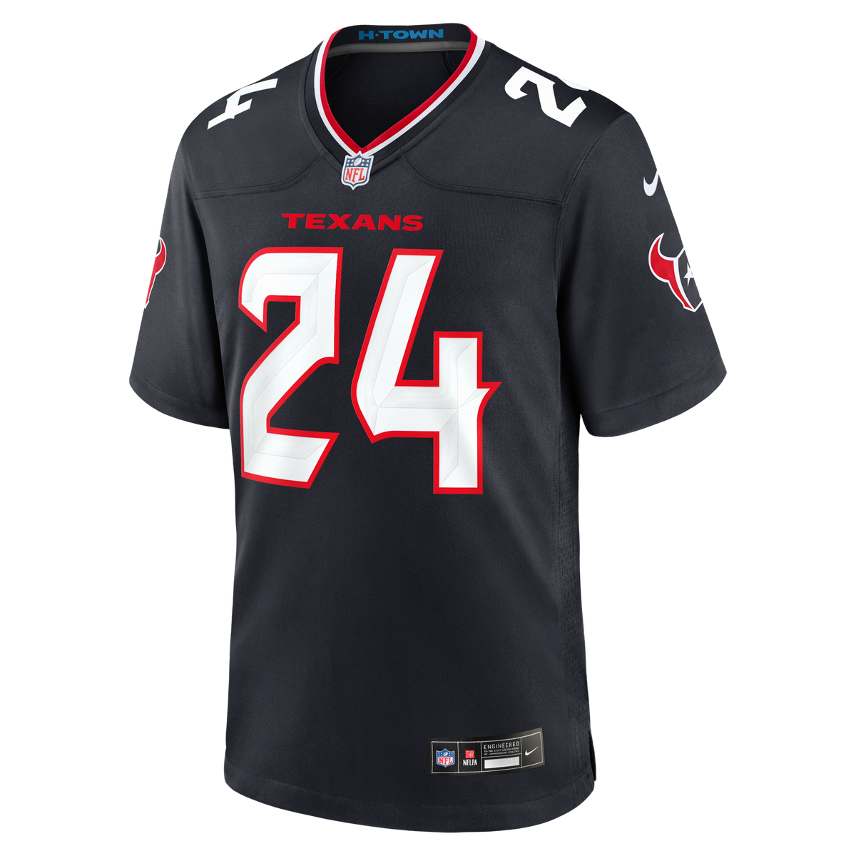 Houston Texans Derek Stingley Jr. Navy Game Jersey