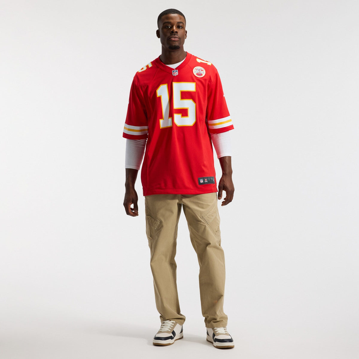 Kansas City Chiefs Patrick Mahomes Red Game Jersey