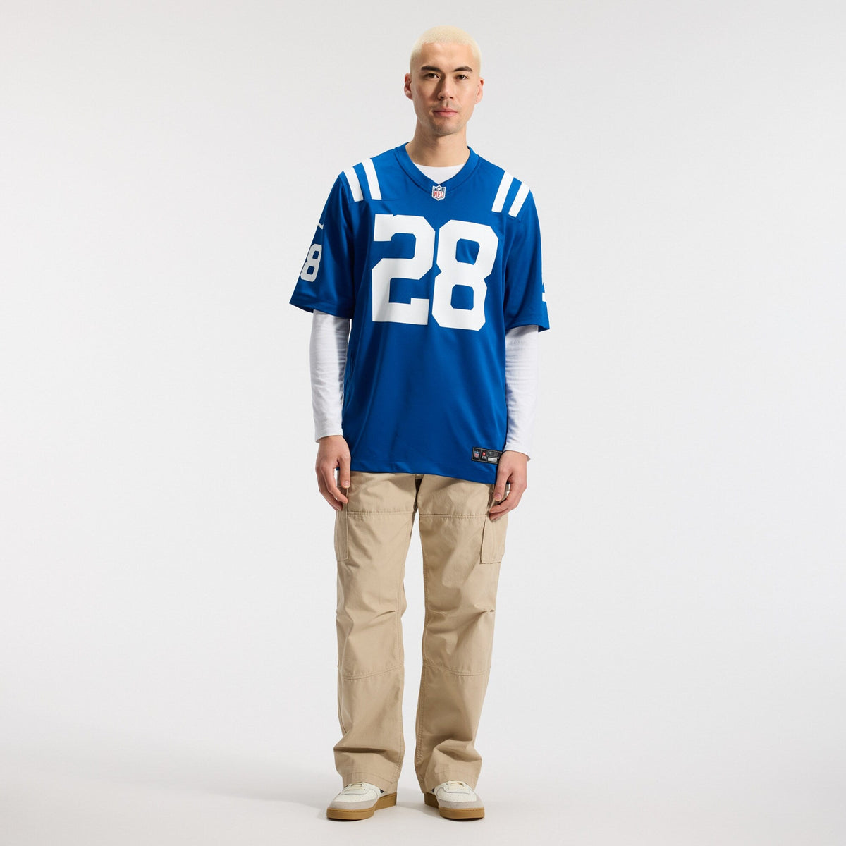 Indianapolis Colts Jonathan Taylor Royal Player Game Jersey