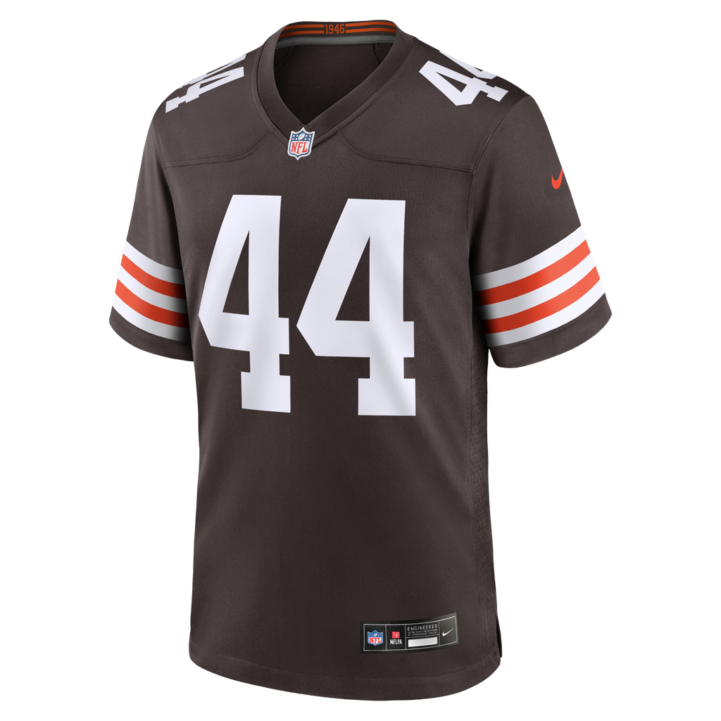 Cleveland Browns Leroy Kelly Brown Game Retired Player Jersey