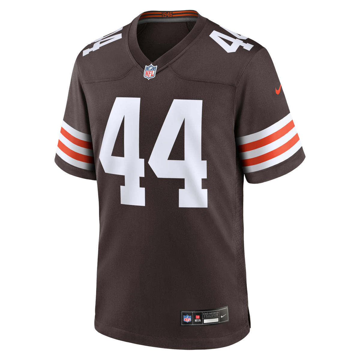 Cleveland Browns Leroy Kelly Brown Game Retired Player Jersey
