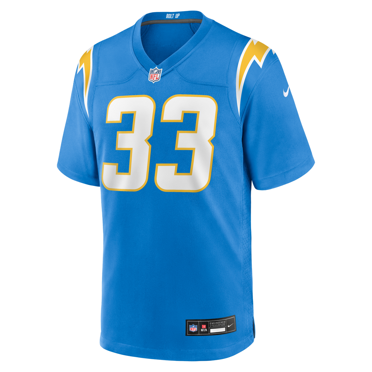 Los Angeles Chargers Derwin James Powder Blue Game Player Jersey