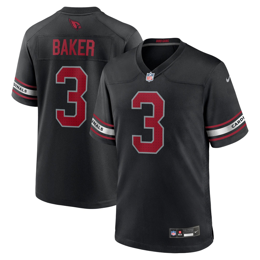 Arizona Cardinals Budda Baker Black Game Jersey
