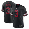 Arizona Cardinals Budda Baker Black Game Jersey