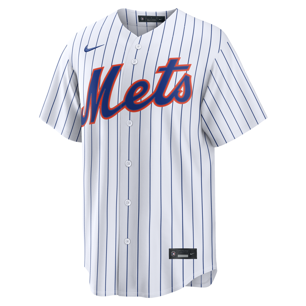 New York Mets Chayce McDermott White Home Replica Jersey