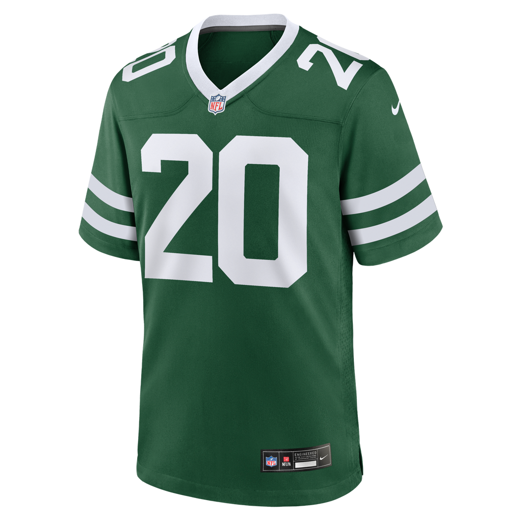 New York Jets Breece Hall Legacy Green Game Jersey