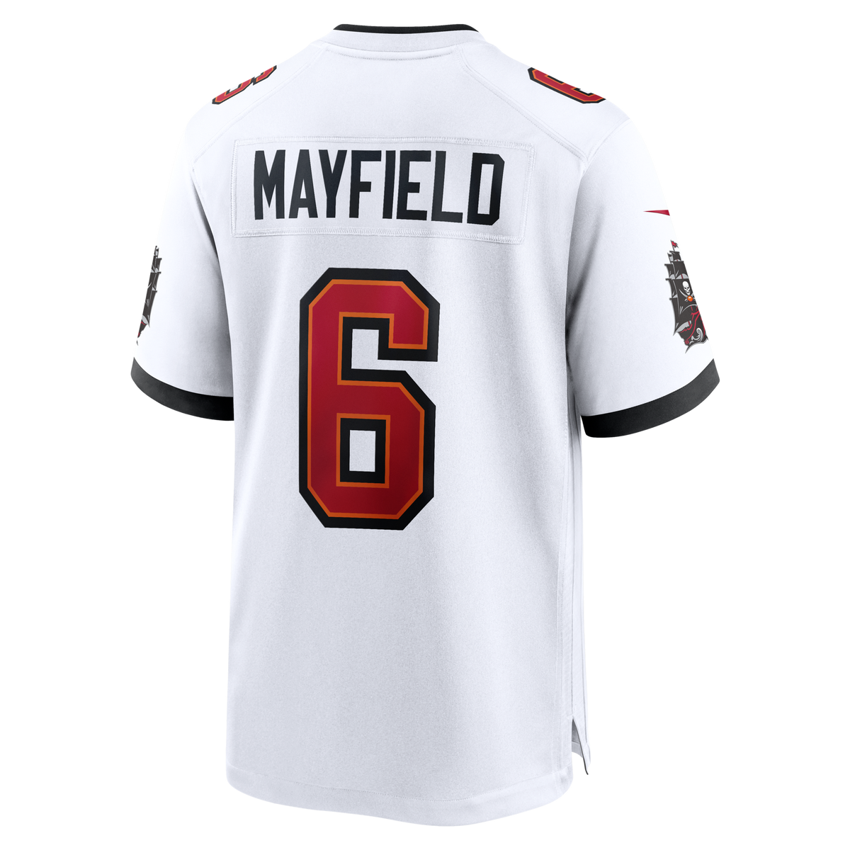 Tampa Bay Buccaneers Baker Mayfield White Away Game Jersey