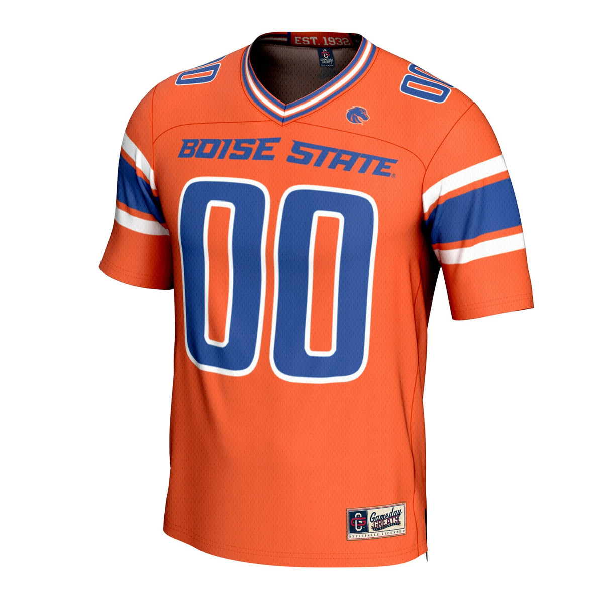 Boise State Broncos NIL Pick-A-Player Lightweight Collegiate Football Fashion Jersey - Orange