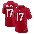 Atlanta Falcons Zachariah Branch Red Team Game Jersey