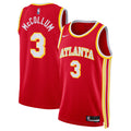 Atlanta Hawks Icon Edition Swingman Jersey - Red - CJ McCollum