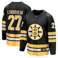Boston Bruins Hampus Lindholm Black Home Breakaway Player Jersey