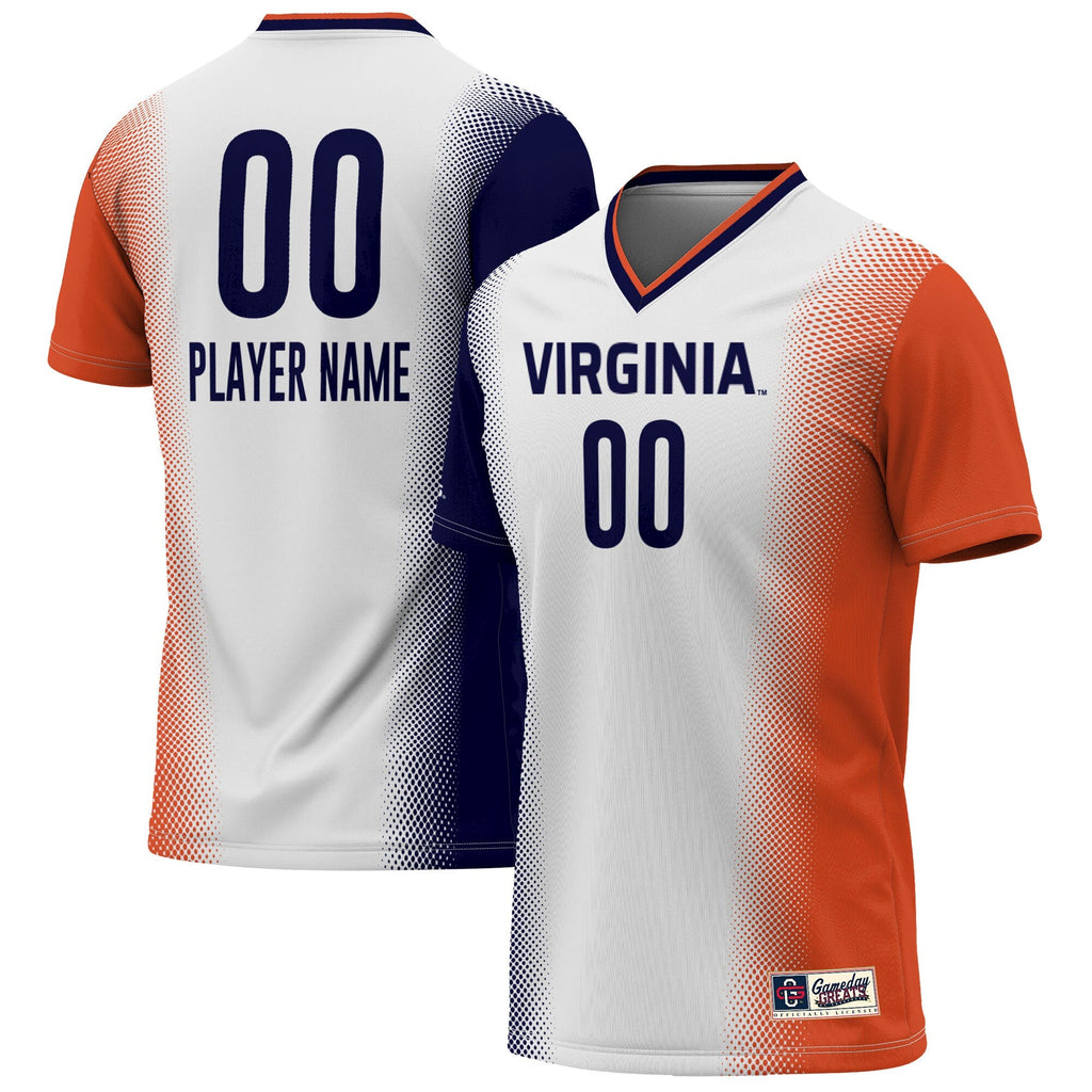 Virginia Cavaliers Pick-A-Player NIL Lightweight Soccer Jersey - White