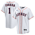 Houston Astros Carlos Correa White Home Replica Jersey