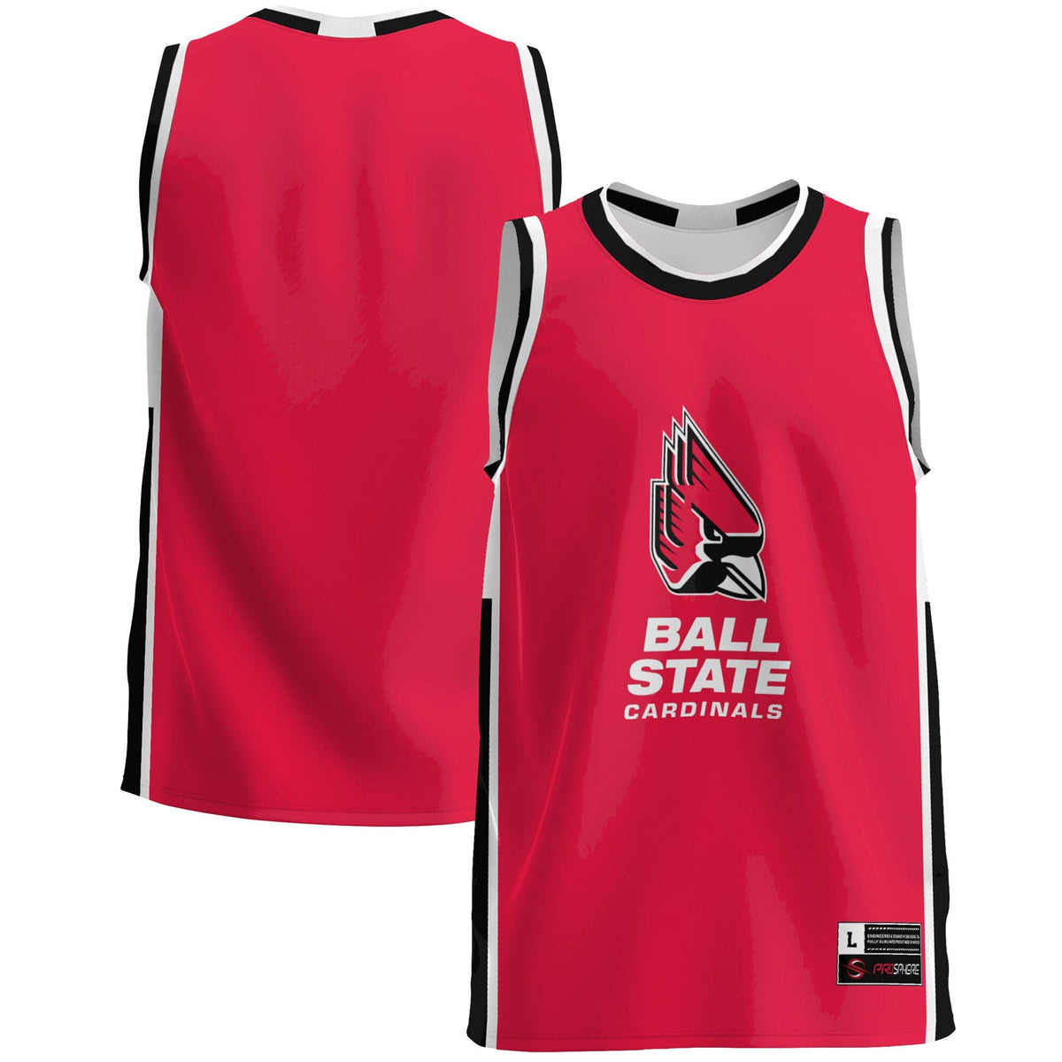 Ball State Cardinals Lightweight Basketball Jersey - Cardinal
