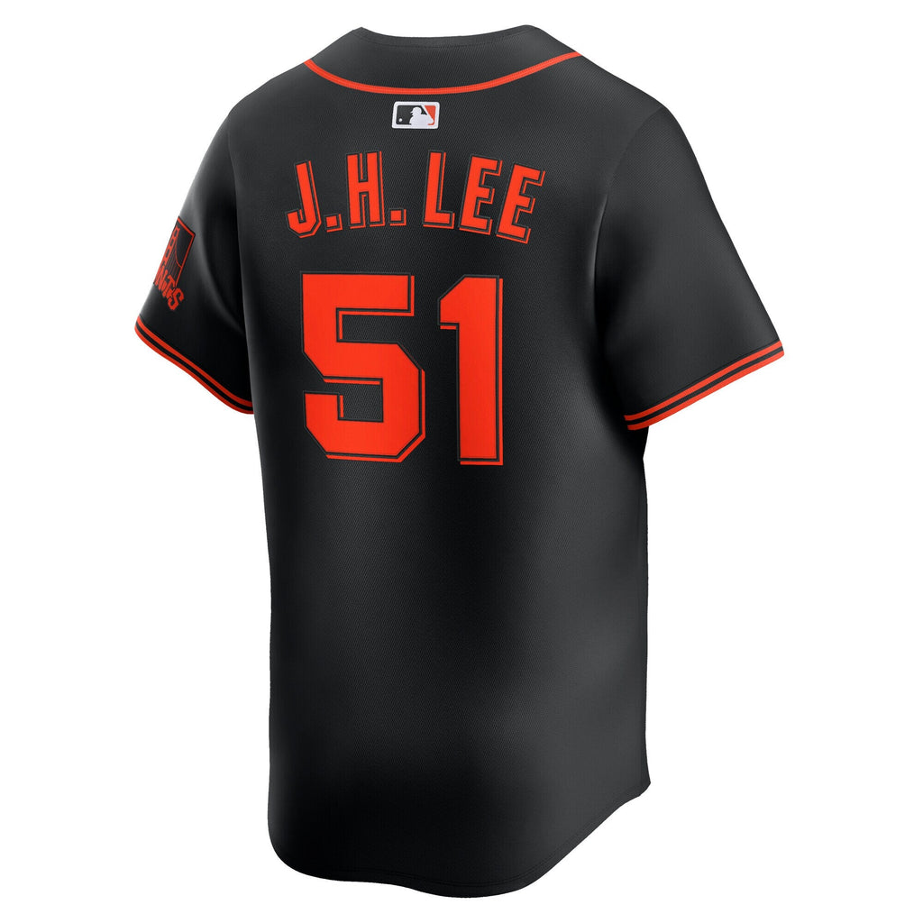 San Francisco Giants Jung Hoo Lee Black Alternate Limited Player Jersey