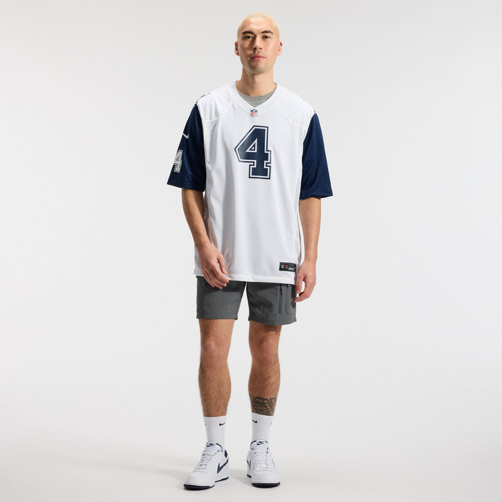 Dallas Cowboys Dak Prescott White Alternate Game Team Jersey