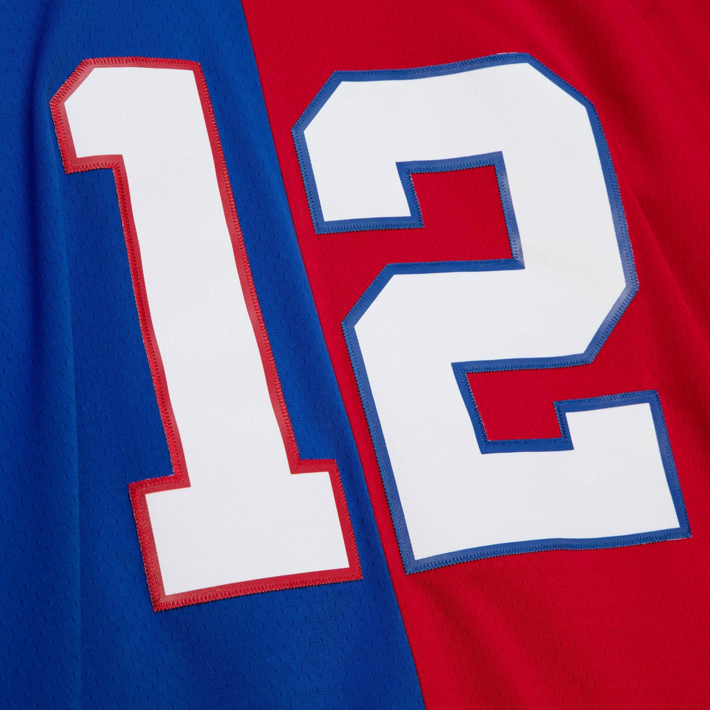 Buffalo Bills Jim Kelly Royal/Red 1990 Split Legacy Replica Jersey