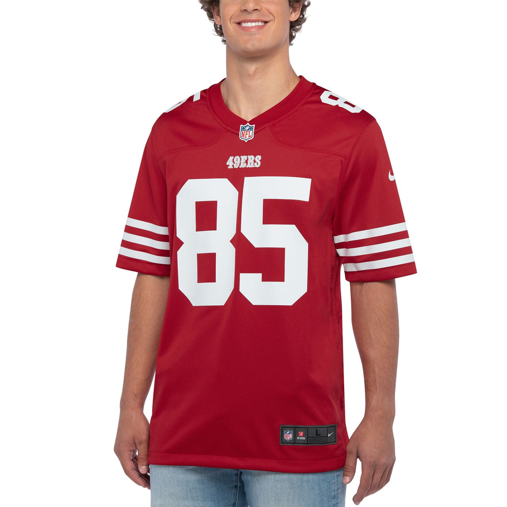 San Francisco 49ers George Kittle Scarlet Player Game Jersey