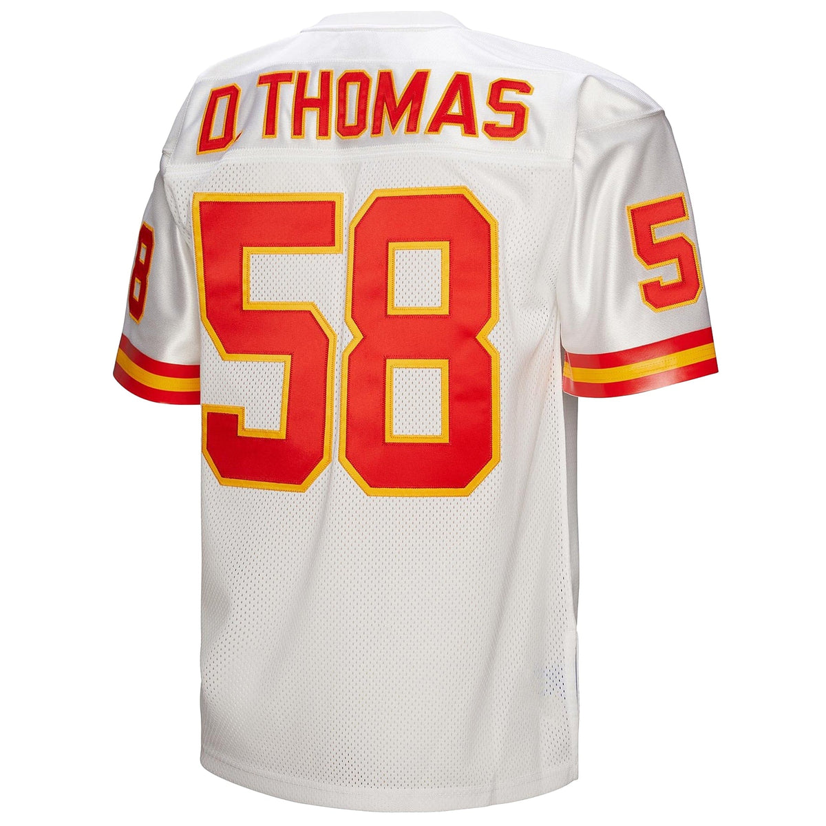 Kansas City Chiefs 1994 Derrick Thomas White Authentic Throwback Retired Player Jersey