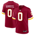 Washington Commanders Mike Sainristil Burgundy Game Jersey