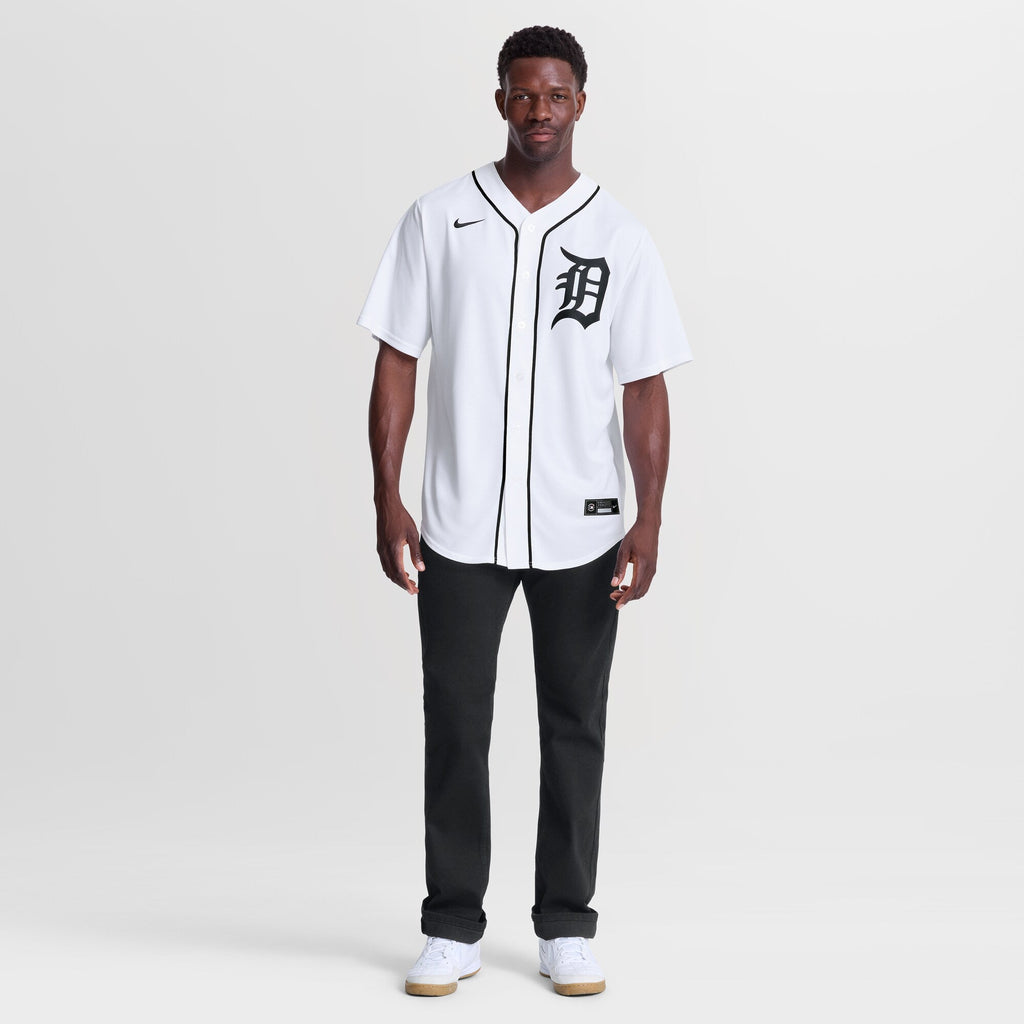 Detroit Tigers Riley Greene White Home Replica Jersey
