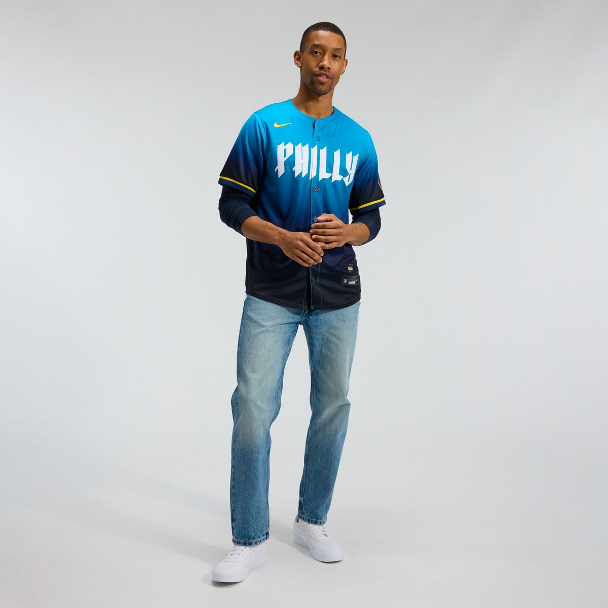 Philadelphia Phillies Navy City Connect Limited Jersey