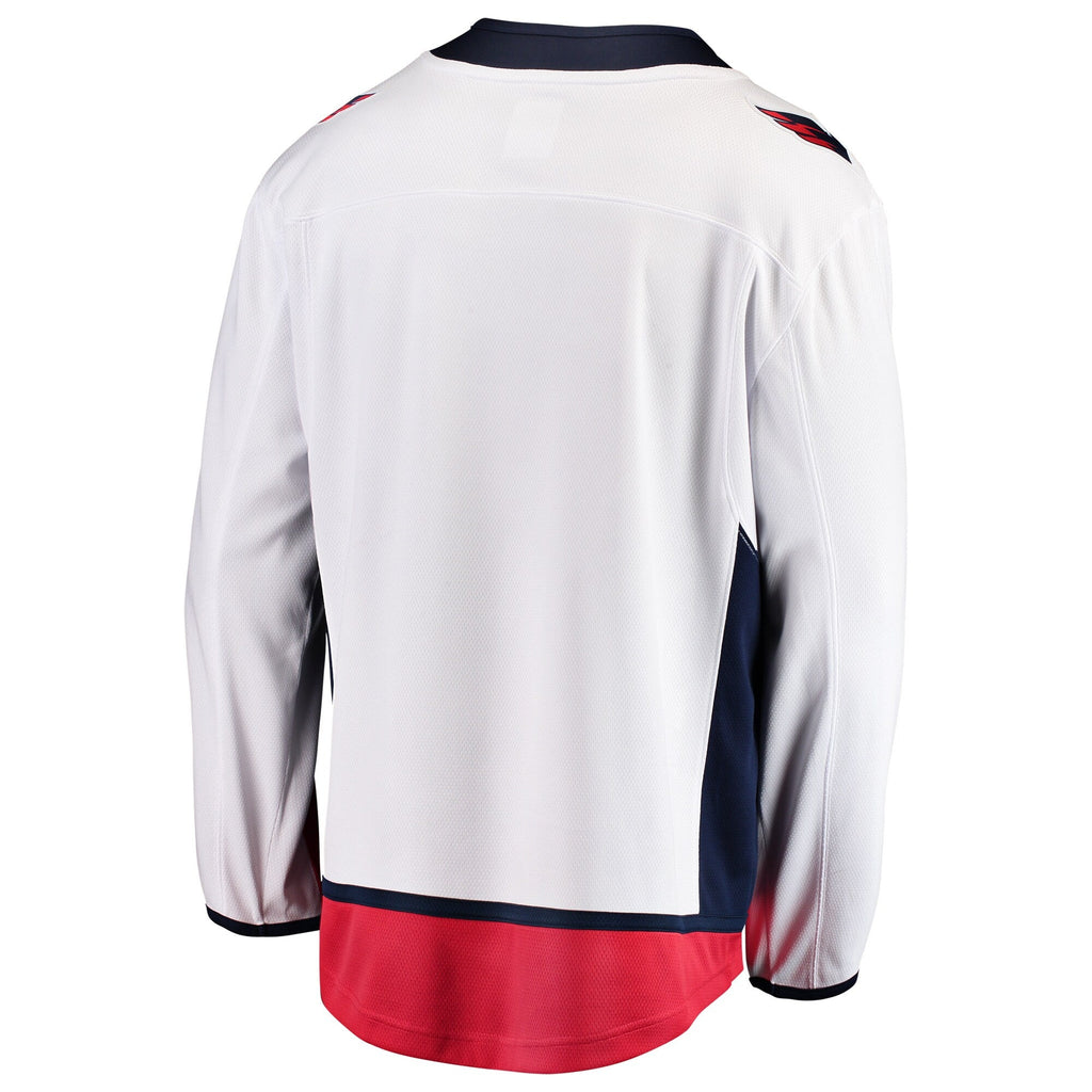 Washington Capitals White Breakaway Away Jersey