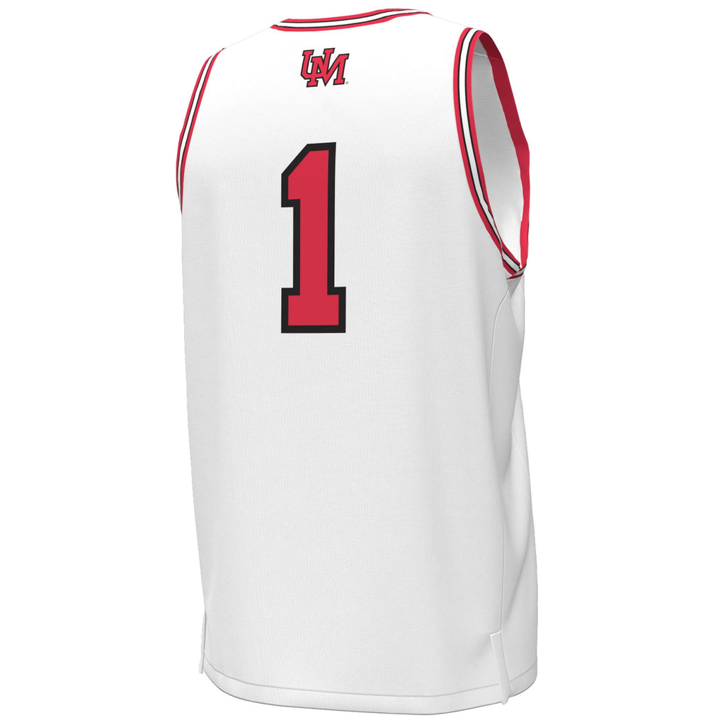 #1 Maryland Terrapins Throwback Replica Basketball Jersey - White
