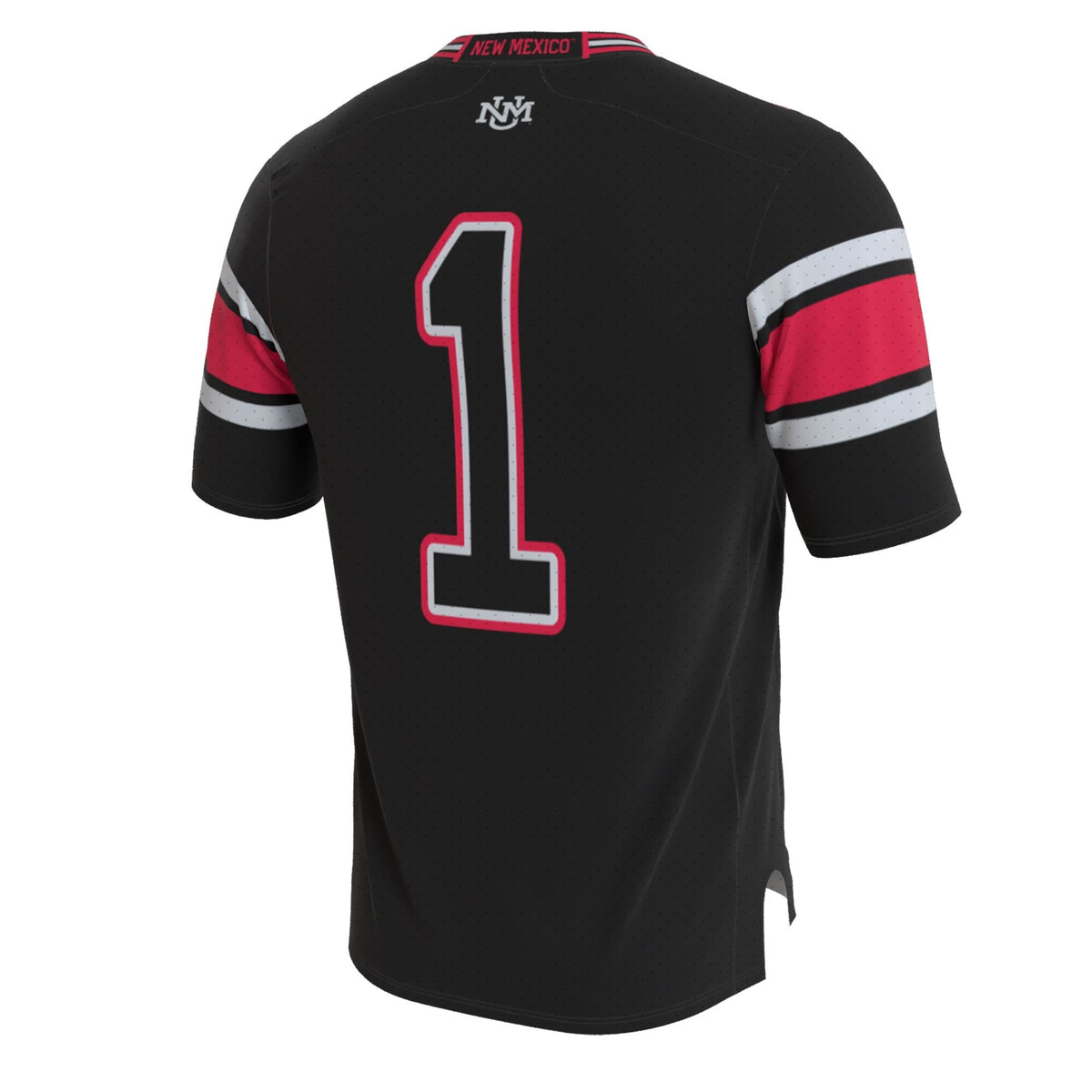 New Mexico Lobos Lightweight Collegiate Football Blackout Fashion Jersey