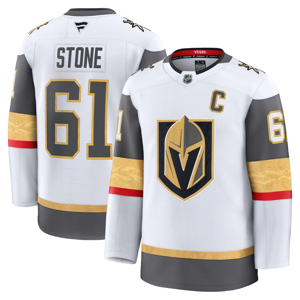 Vegas Golden Knights Mark Stone White Away Premium Jersey