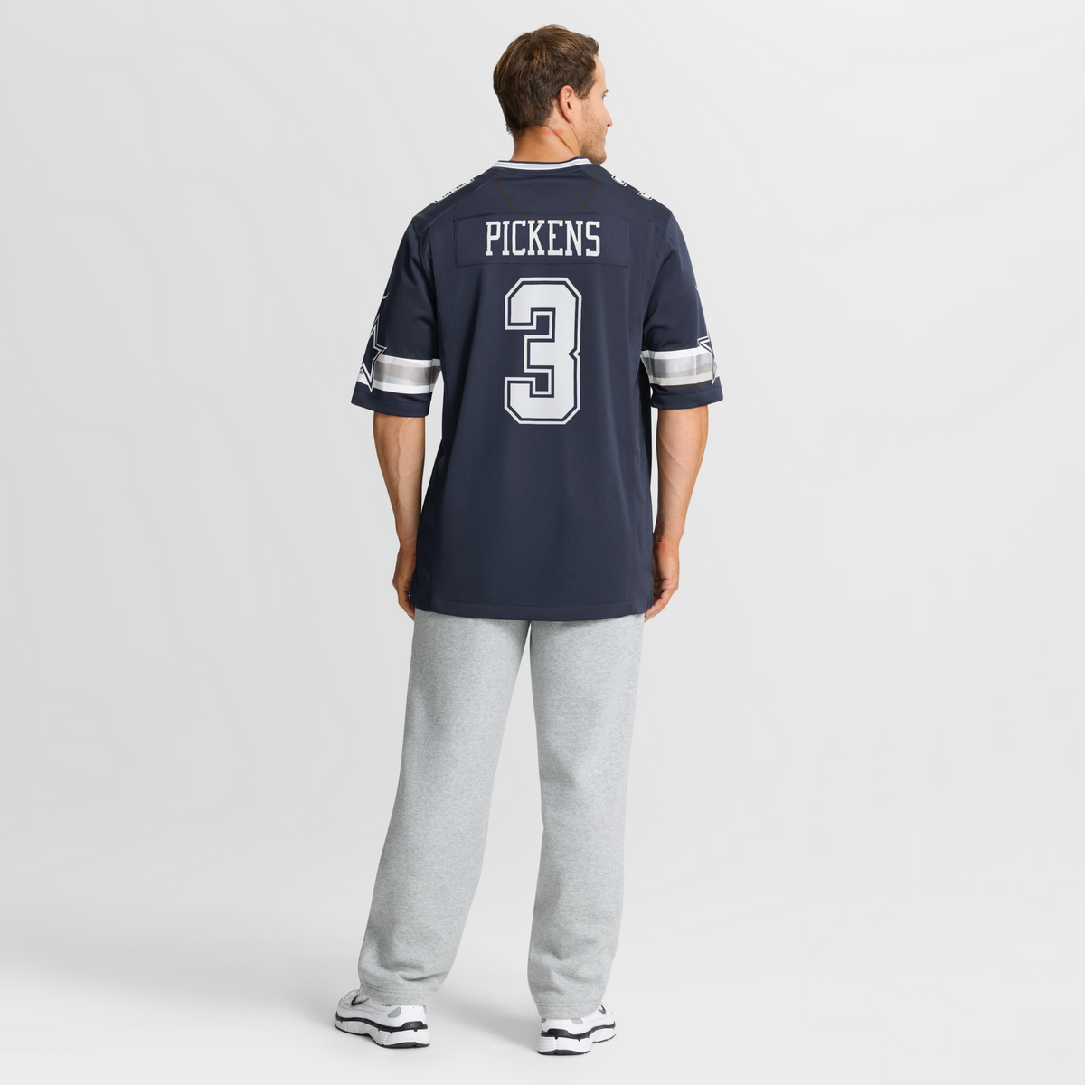 Dallas Cowboys George Pickens Navy Game Jersey