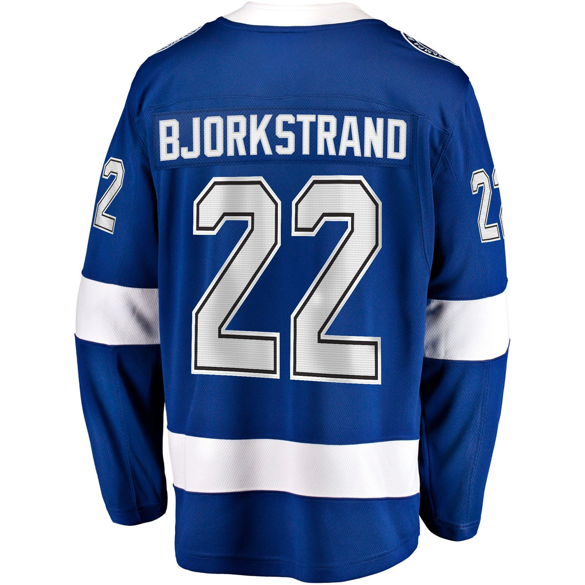 Tampa Bay Lightning Oliver Bjorkstrand Blue Home Breakaway Jersey