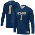 UC Davis Aggies Lightweight Collegiate Volleyball Fashion Jersey - Navy