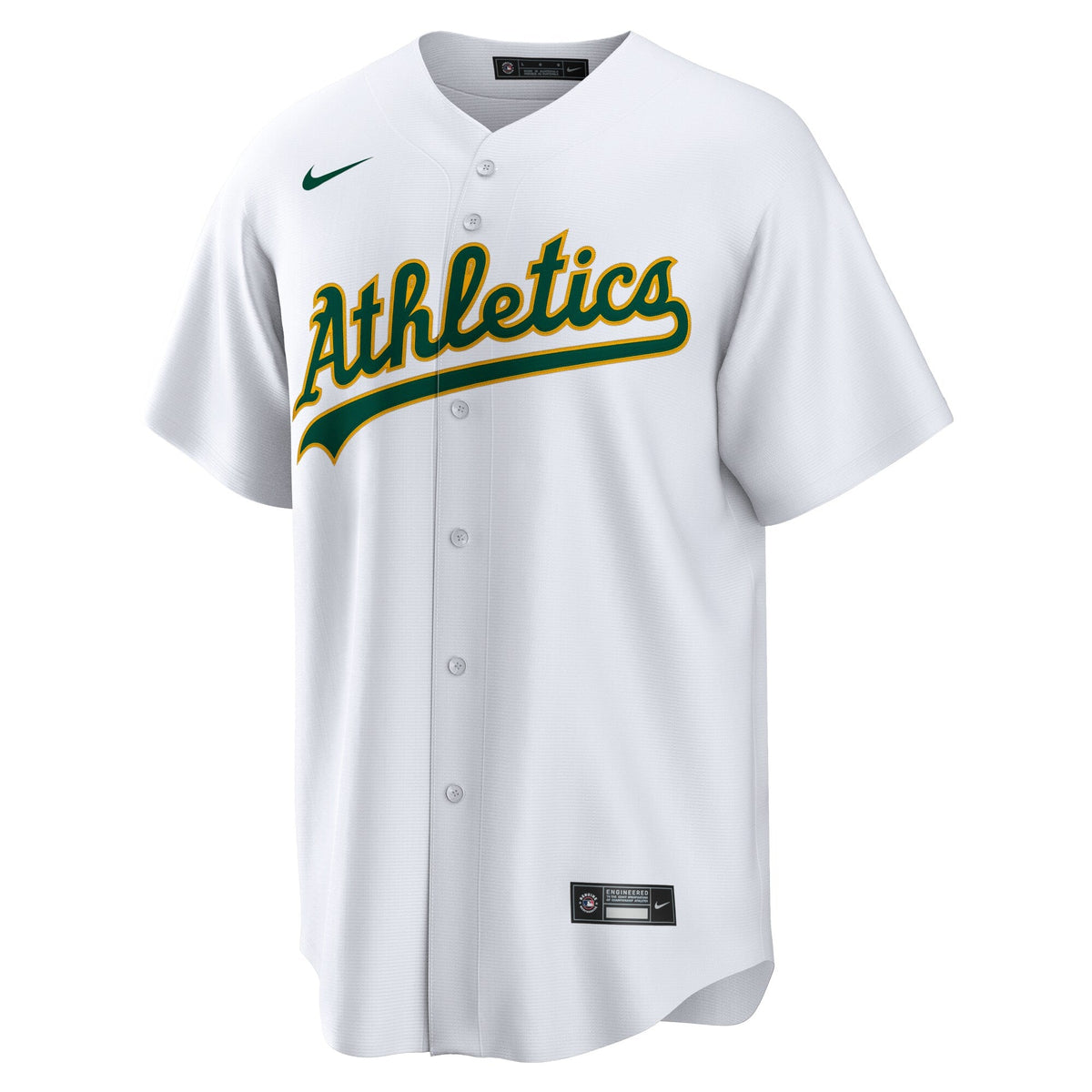 Athletics Zack Gelof White Home Replica Jersey