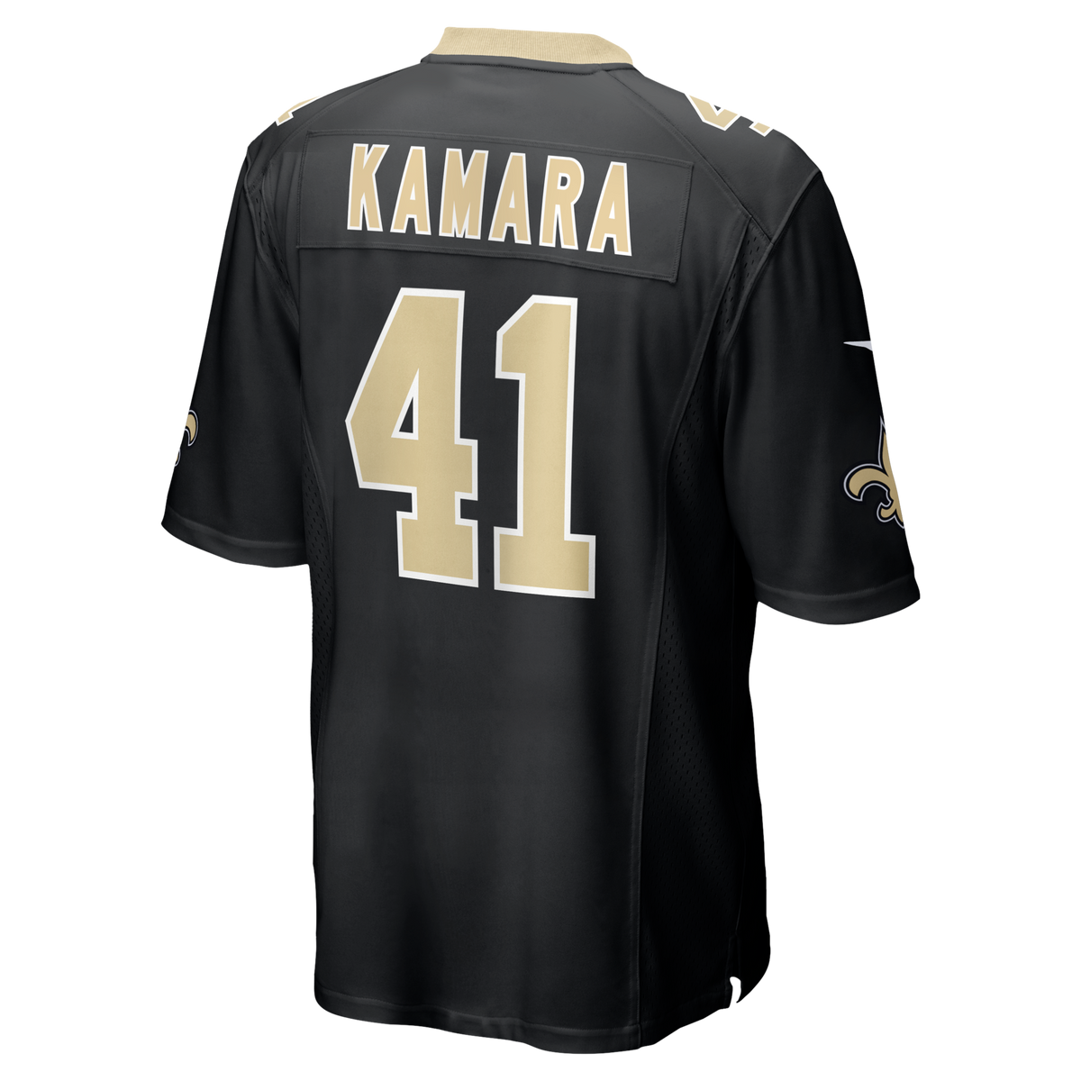 New Orleans Saints Alvin Kamara Black Game Jersey