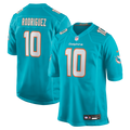 Miami Dolphins Jacob Rodriguez Aqua Game Jersey