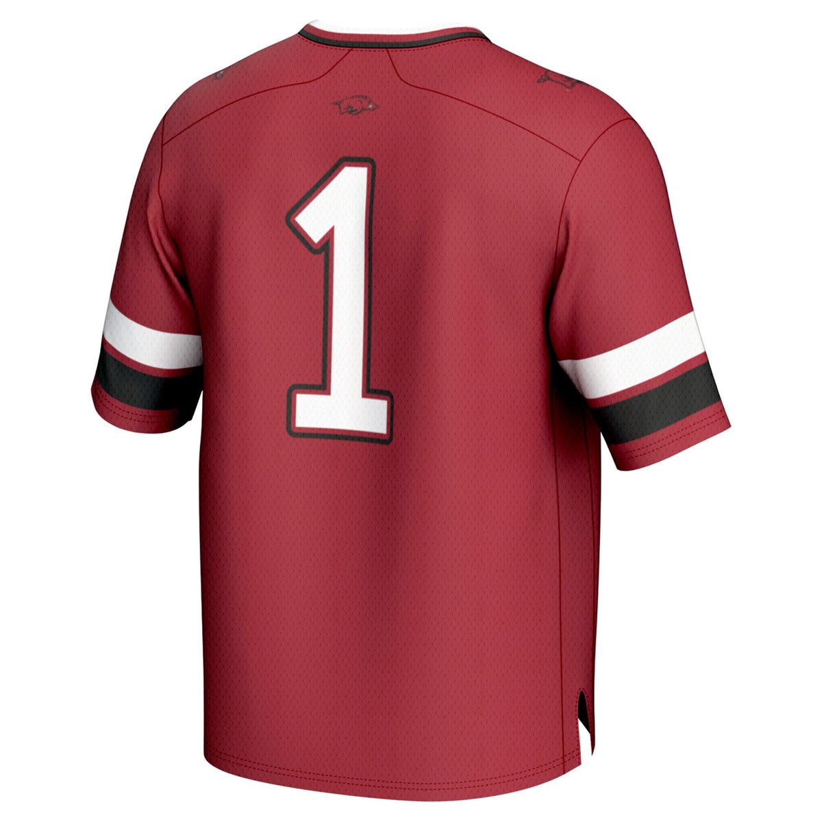 #1 Arkansas Razorbacks Lightweight Collegiate Football Fashion Jersey - Cardinal