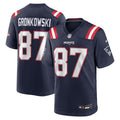 New England Patriots Rob Gronkowski Navy Team Retired Player Game Jersey