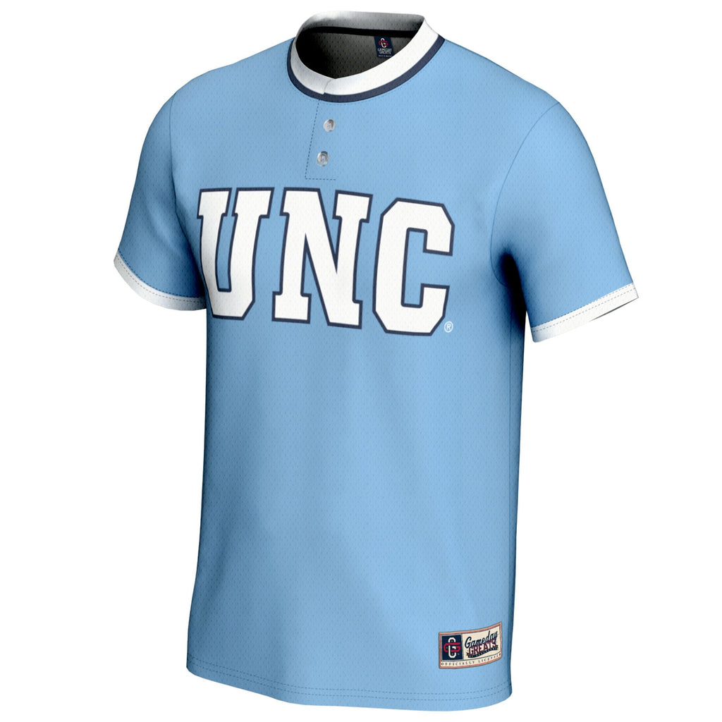 North Carolina Tar Heels NIL Pick-A-Player Lightweight Softball Jersey - Carolina Blue