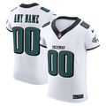 Philadelphia Eagles White Vapor F.U.S.E. Elite Custom Jersey
